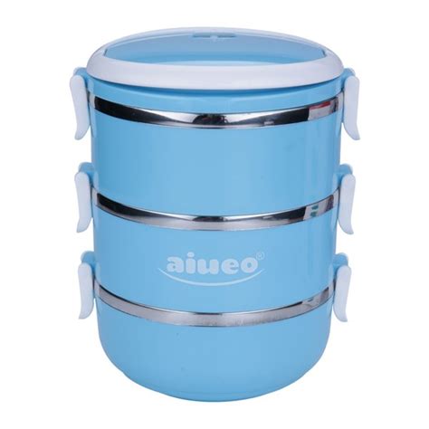 aiueo eco lunch box stainless steel rantang 3 susun green|AIUEO Eco Lunch Box Stainless Steel Rantang 3 Susun .